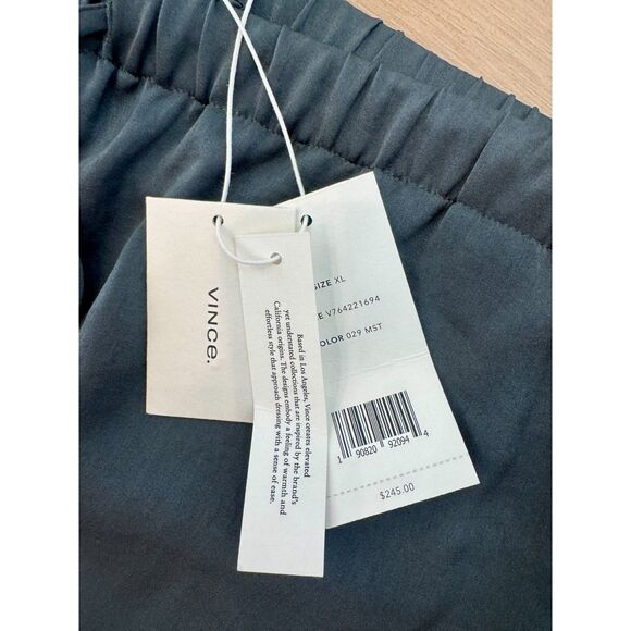 Vince Silk Style Drawstring Wide Leg 'PJ' Pant - Women's XL - NEW with Tags - Picture 3 of 8